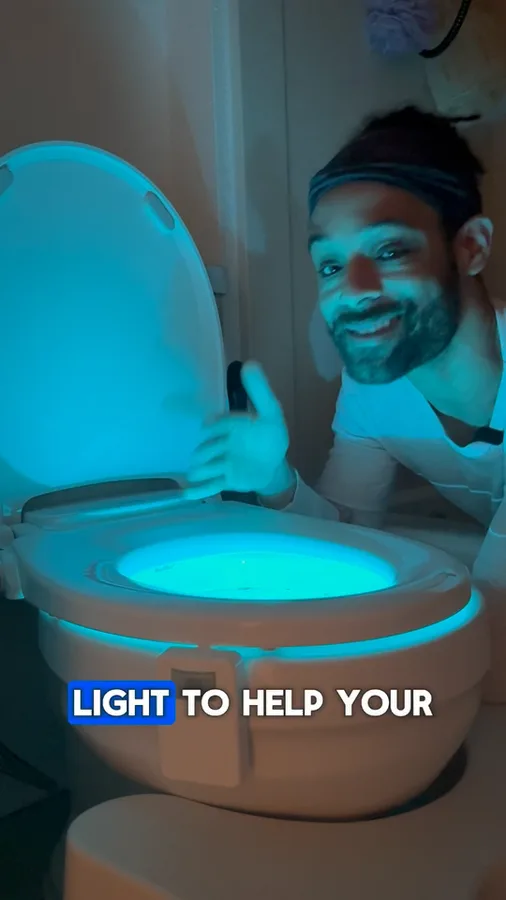 LumiLux Toilet Light UGC video preview